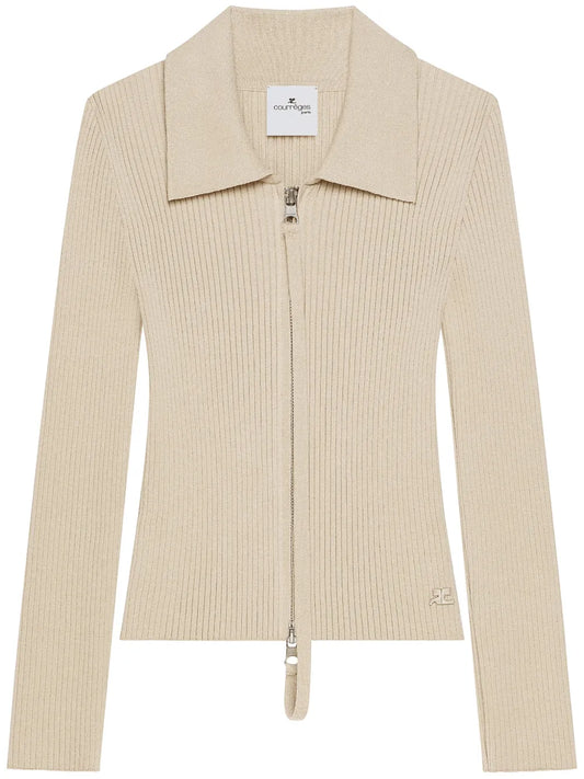 Zip-Up Cardigan