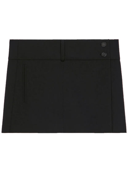 Belted Mini Skirt