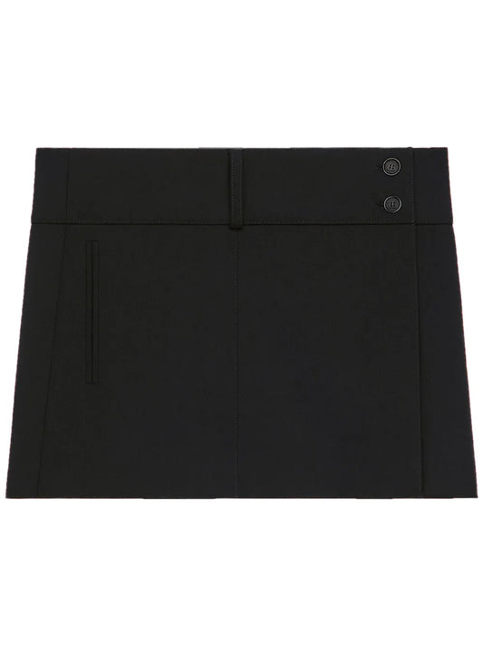 Belted Mini Skirt