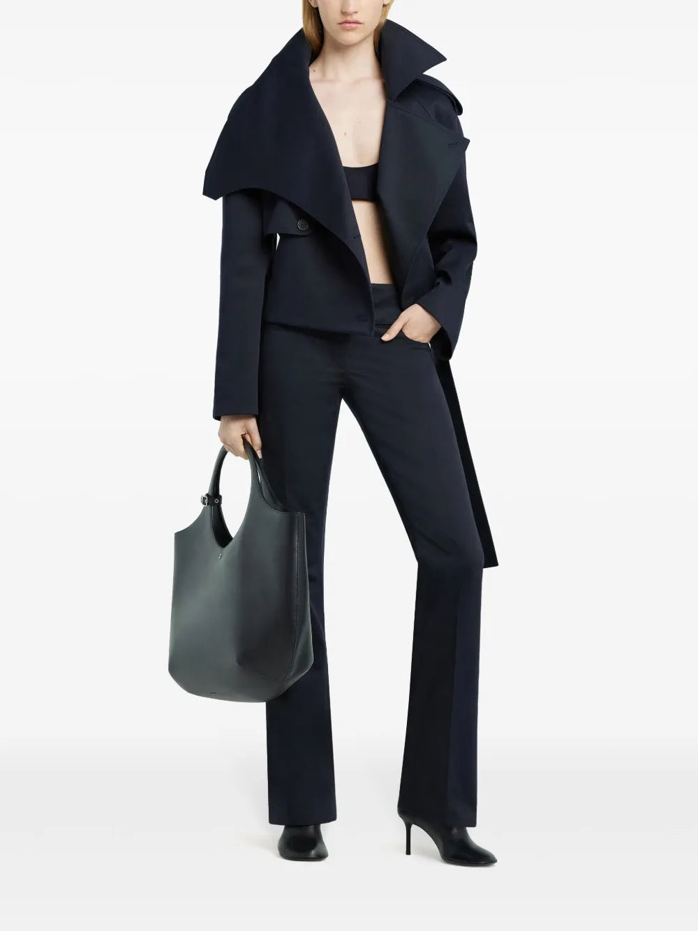 Belted Flared Pants