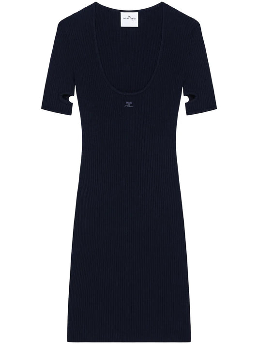 Cut-Out Mini Dress