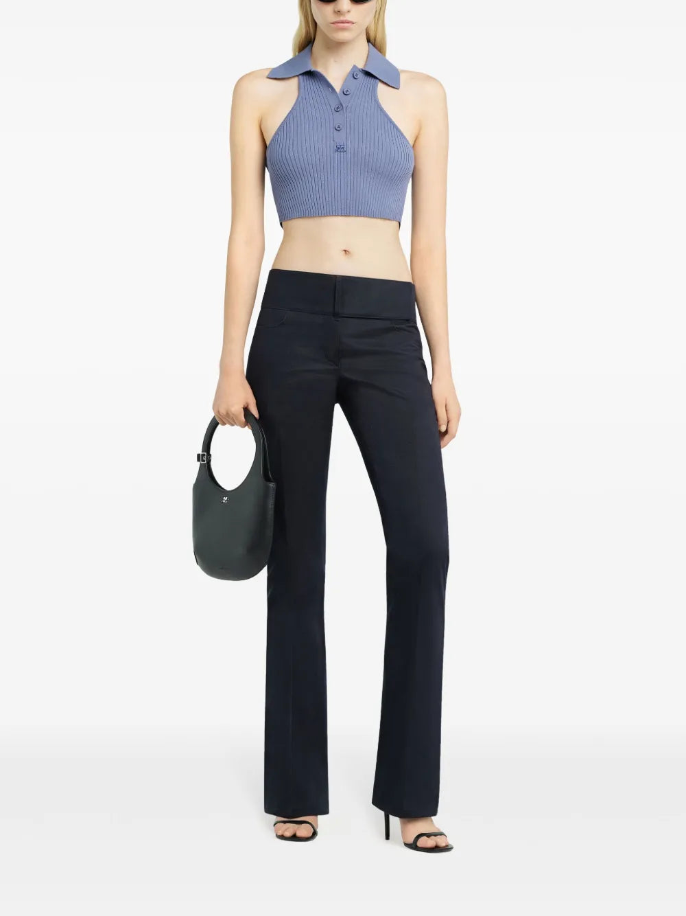 Polo Crop Top