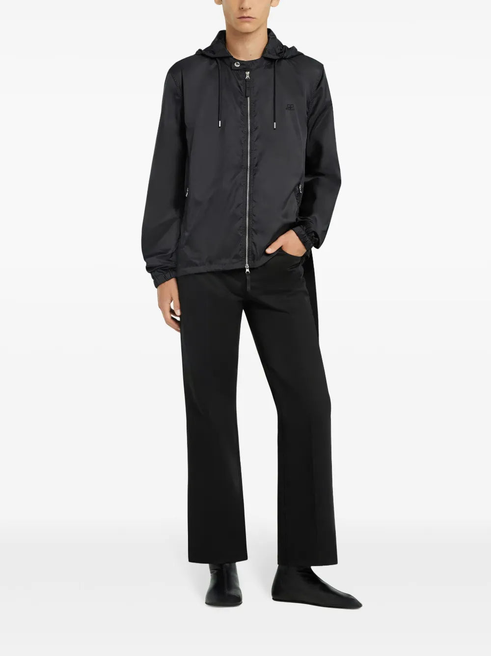 Hooded Windbreaker