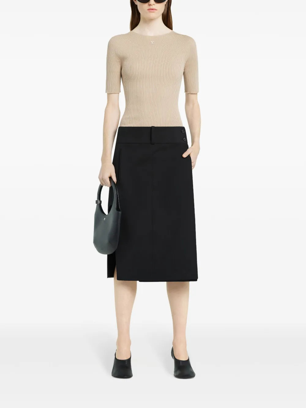 Solar Knitted Top