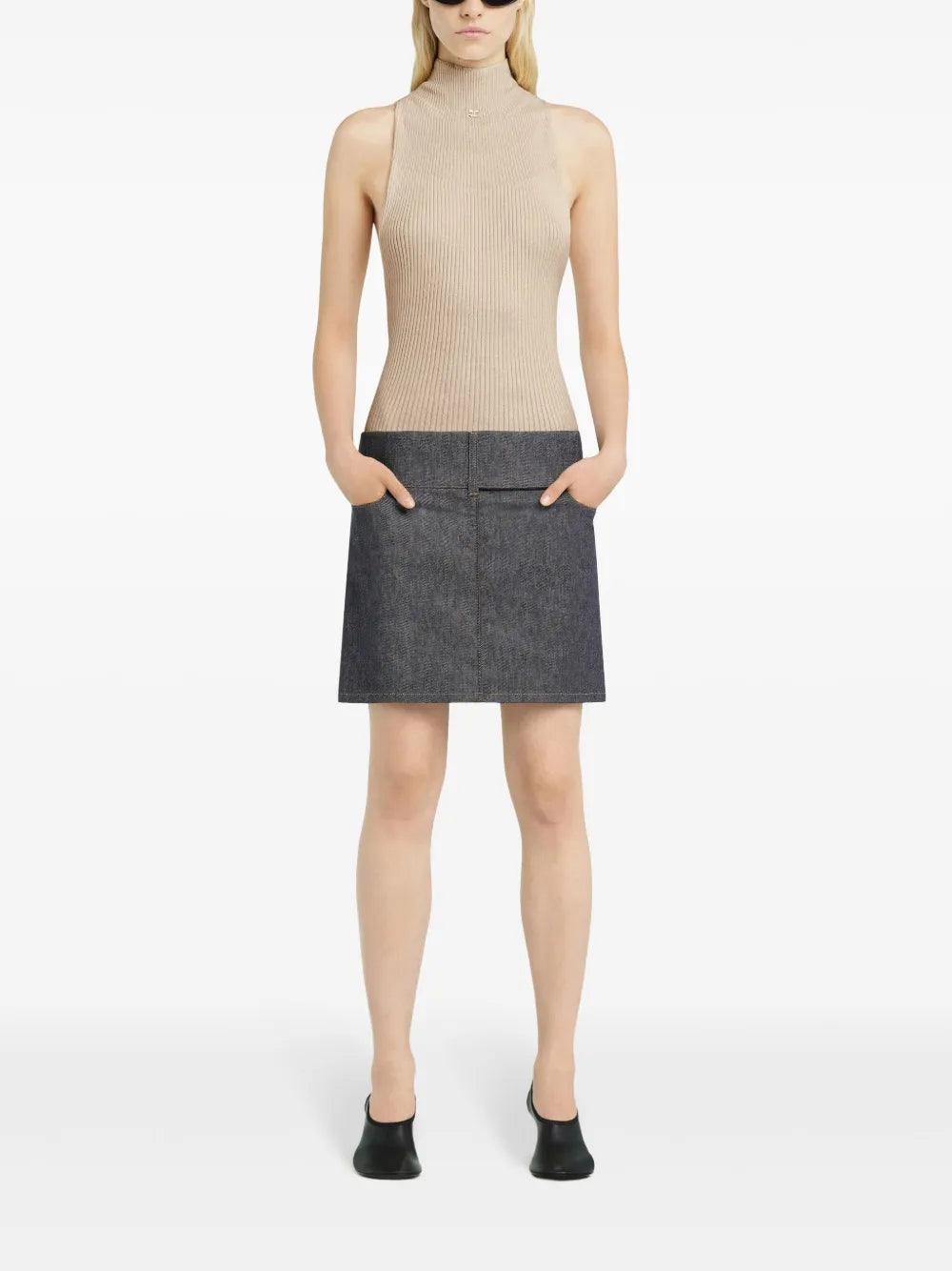 Ribbed-Knit Tank Top