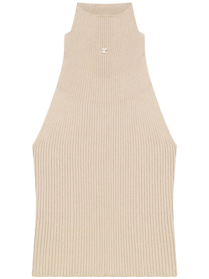 Ribbed-Knit Tank Top