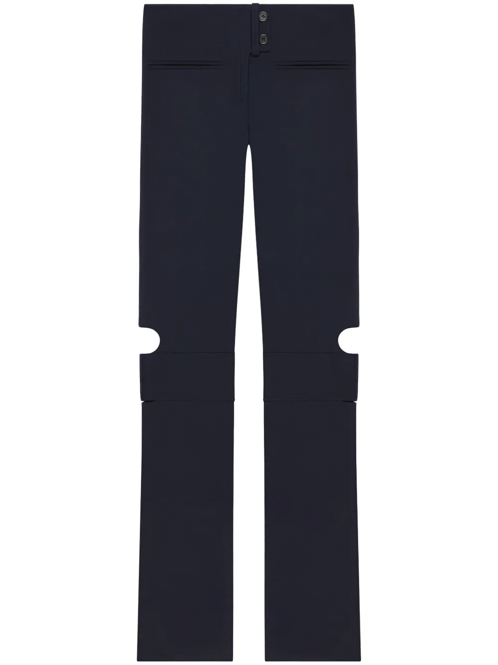 Double-Buckle Trousers