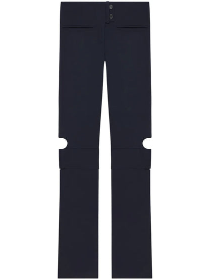 Double-Buckle Trousers