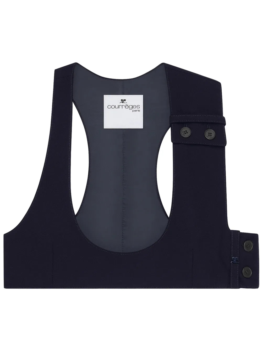 Buttoned Tank Top