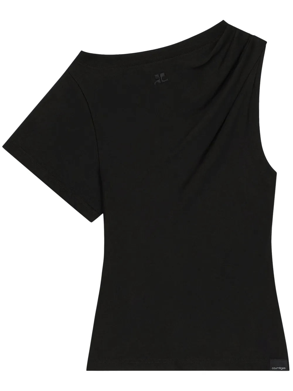 Asymmetric Draped T-Shirt