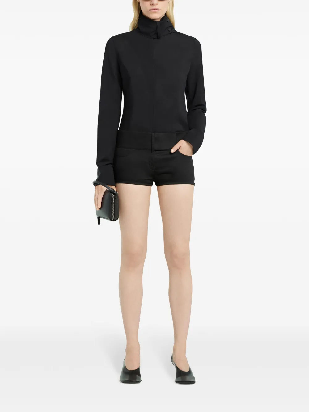 Belted Mini Shorts