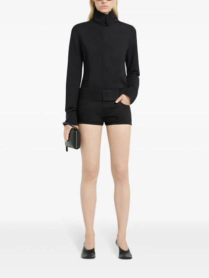 Belted Mini Shorts