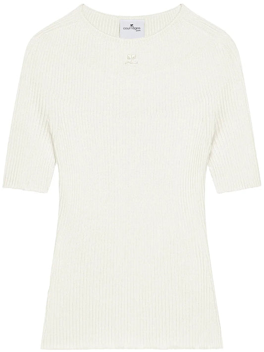 Ribbed-Knit Top