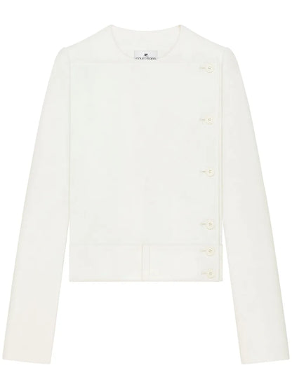 Buttoned Tailored Jacket