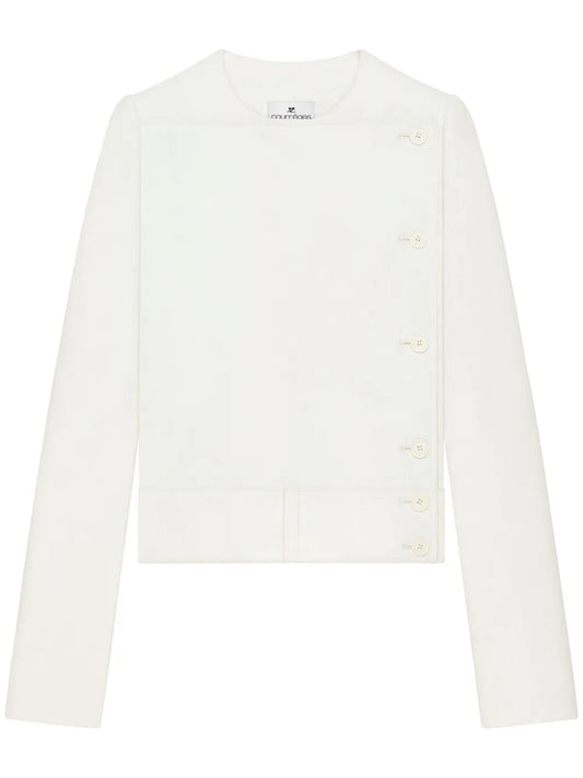Buttoned Tailored Jacket