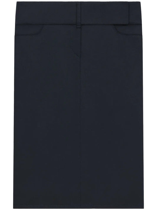 Belted Midi Skirt