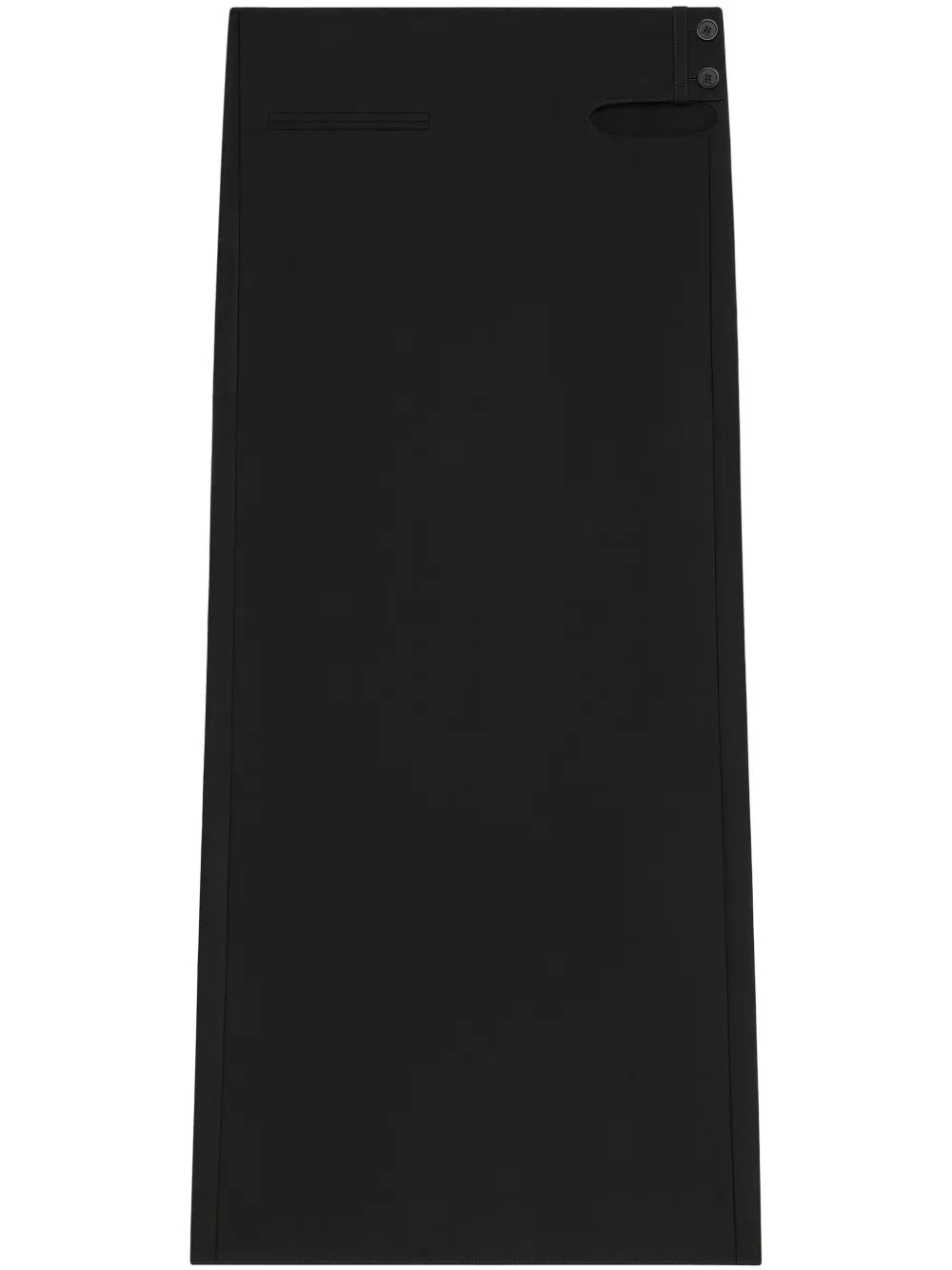 Cut-Out Detail Maxi Skirt