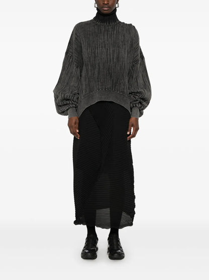Crinkled Sweater