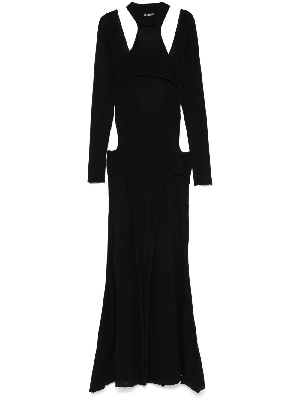 Fine-Ribbed Dress