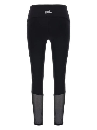 Mesh-Detail Leggings