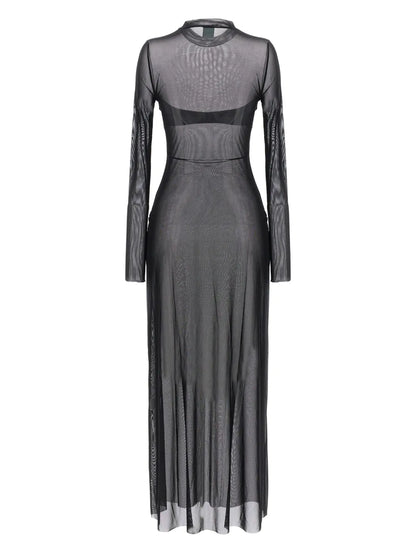 Tulle Maxi Dress