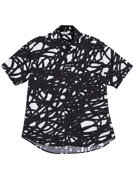 Abstract-Print Shirt