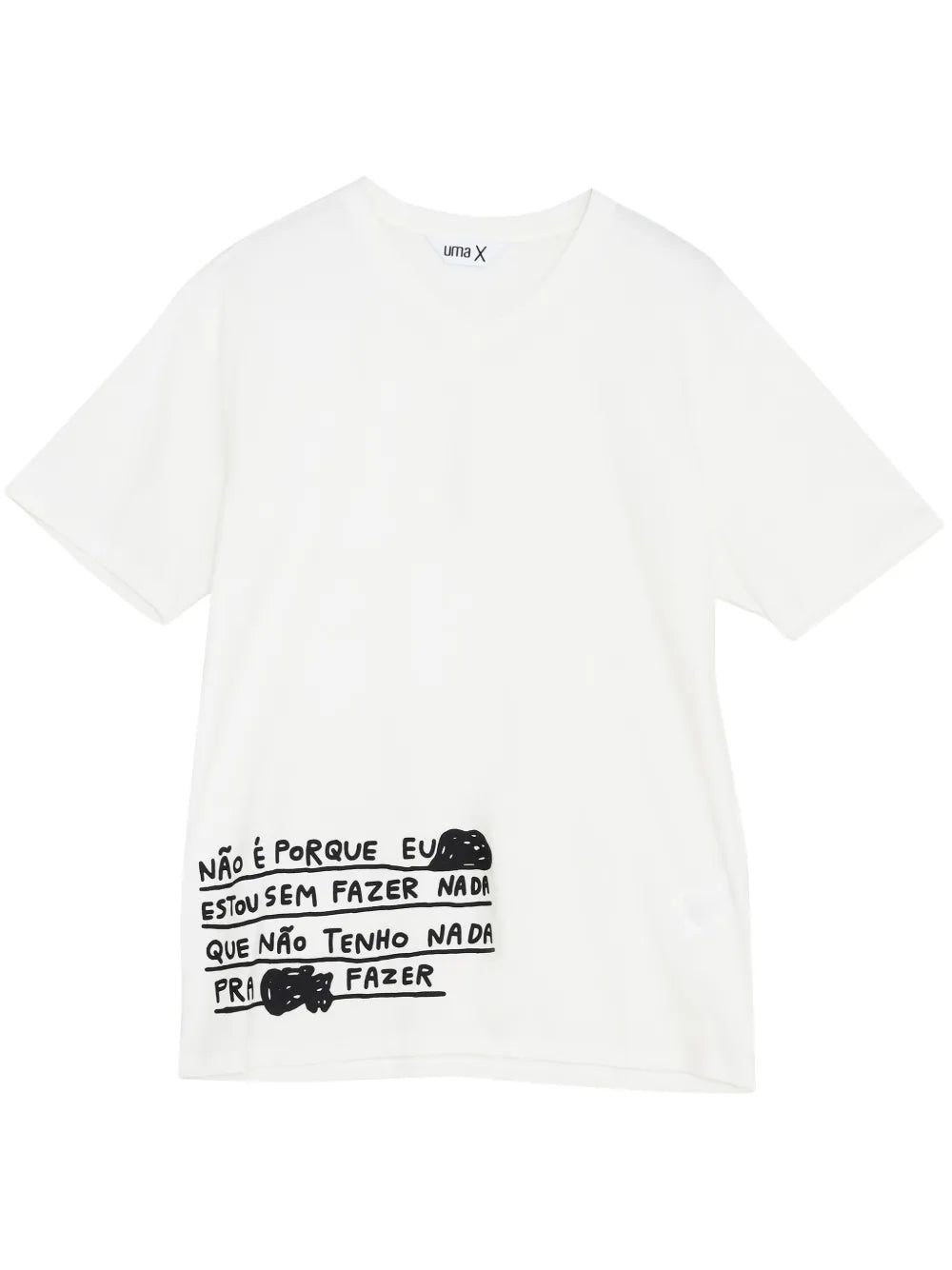 Slogan-Print T-Shirt