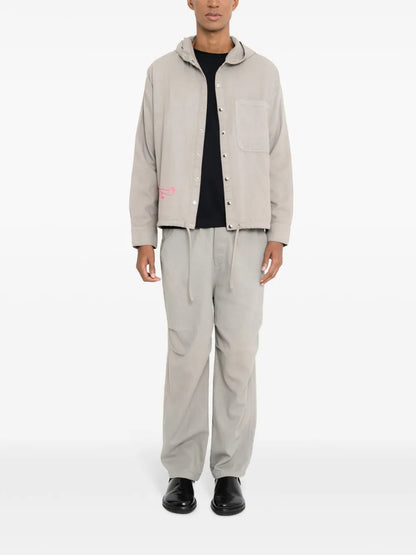 Drawstring Hooded Jacket