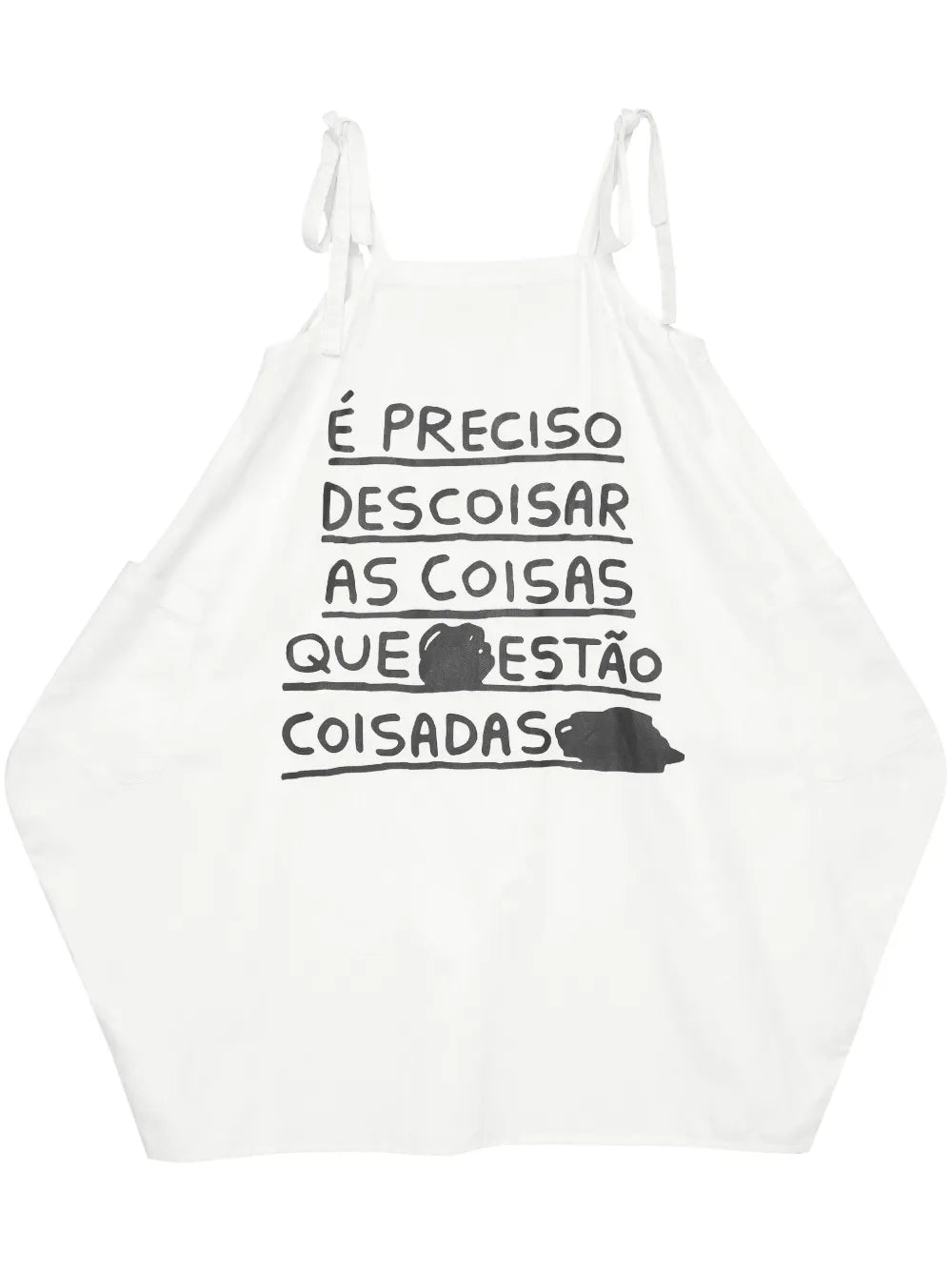 Slogan-Print Dress