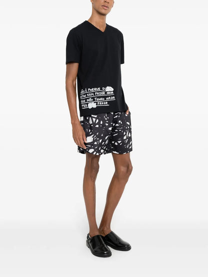 Slogan-Print T-Shirt