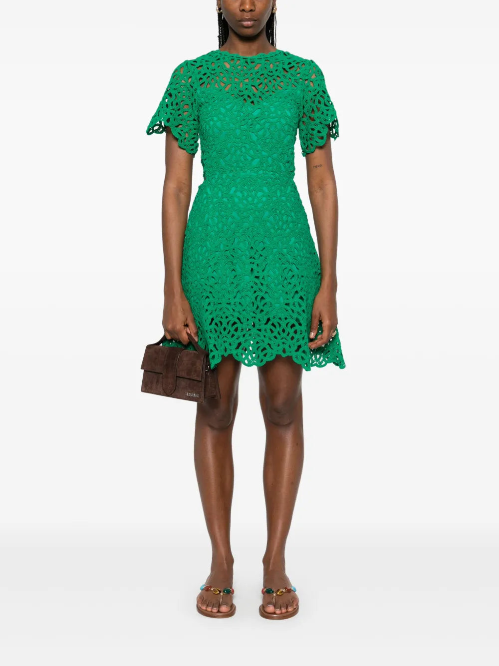 Crochet Mini Dress