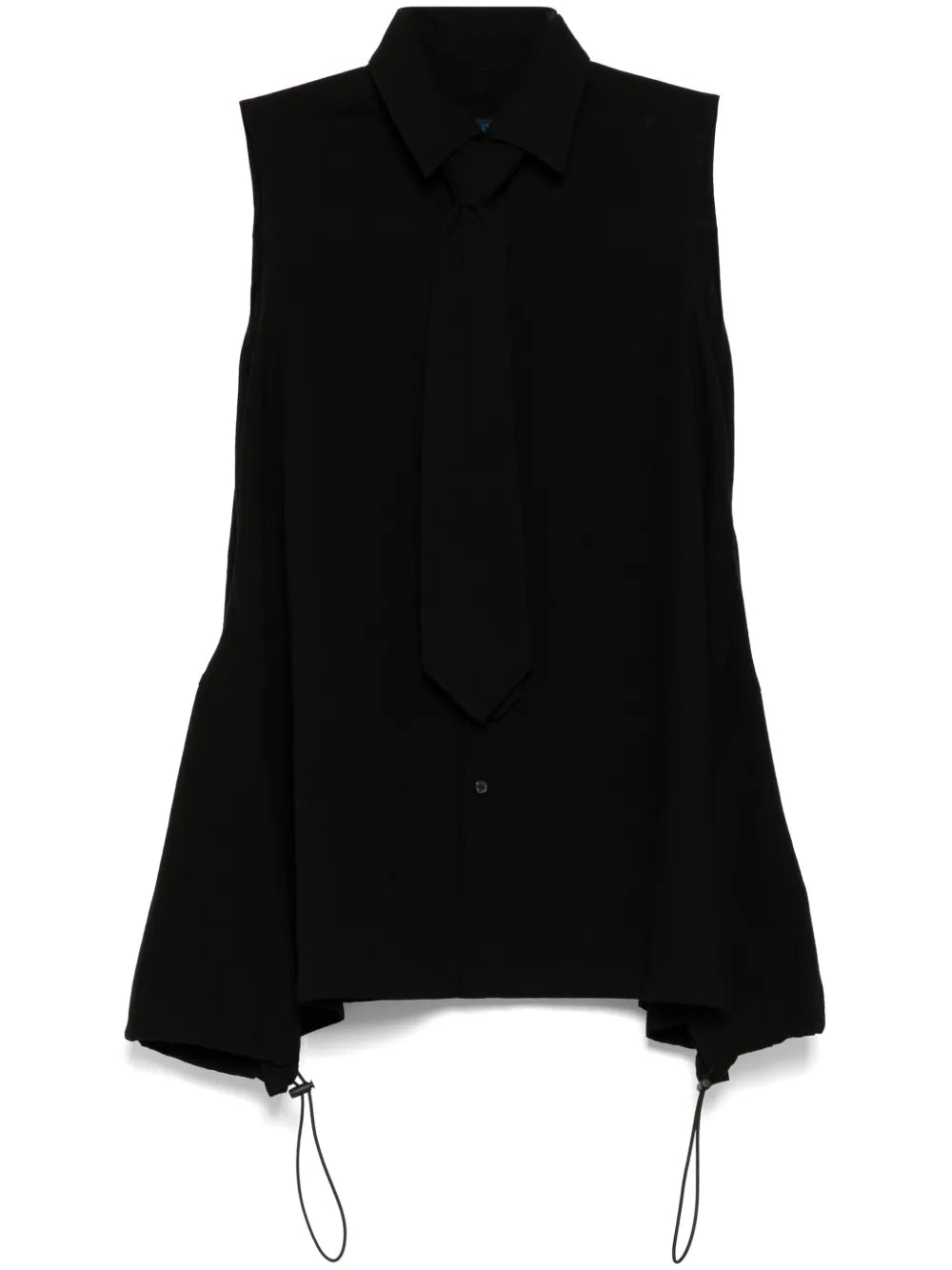 Asymmetric Sleeveless Shirt