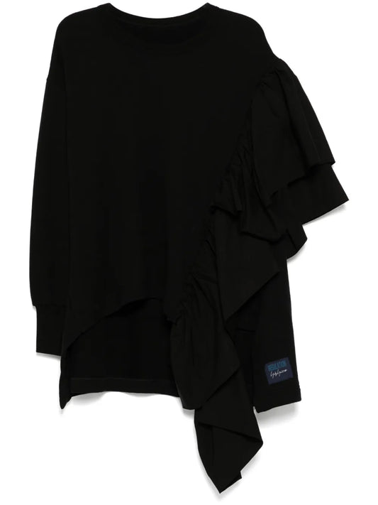 Ruffled Detail Top