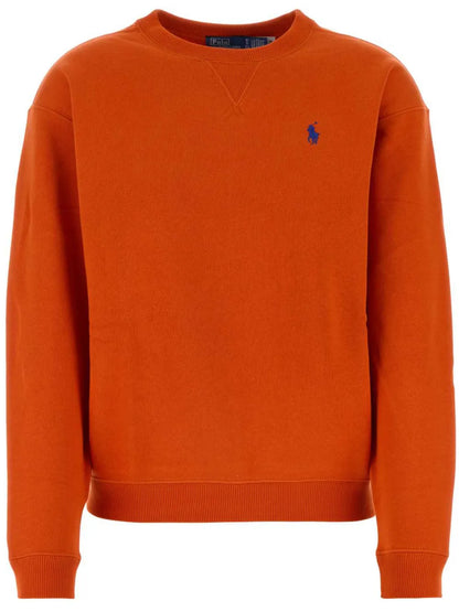 Embroidered-Logo Sweater