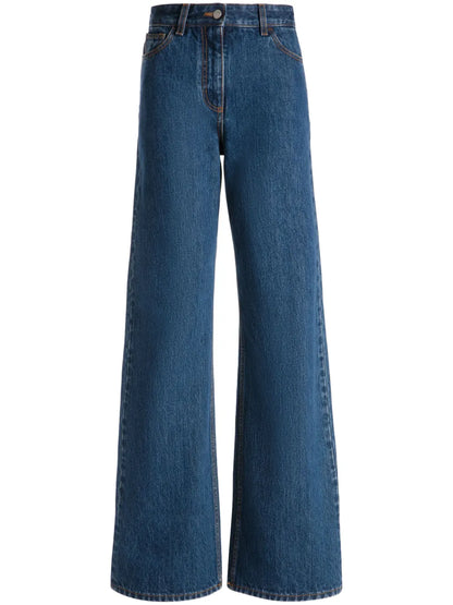 Wide-Leg Jeans