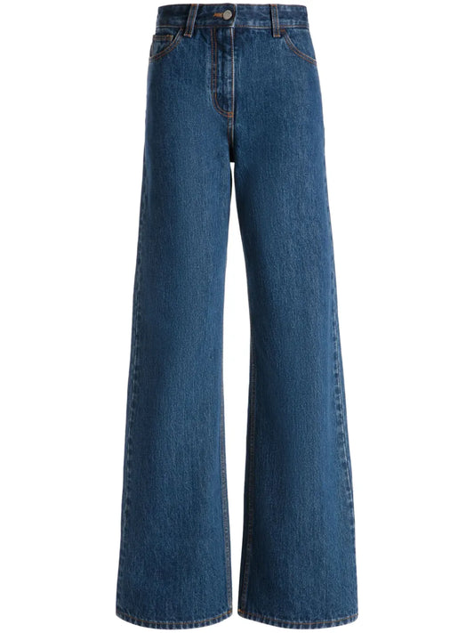 Wide-Leg Jeans