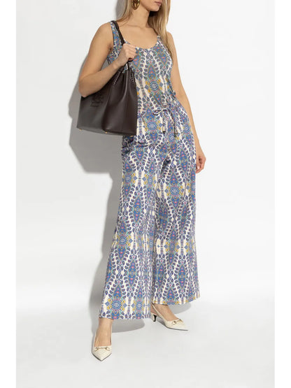 Paisley-Print Trousers