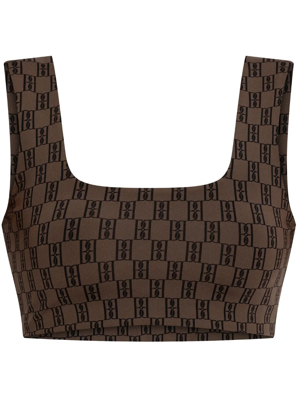 Logo-Jacquard Top