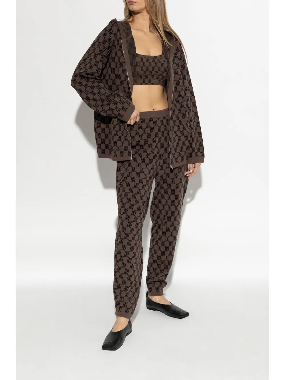Logo-Jacquard Top