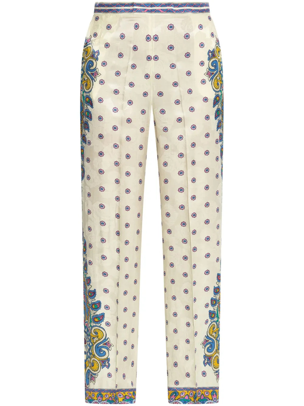 Paisley-Print Trousers