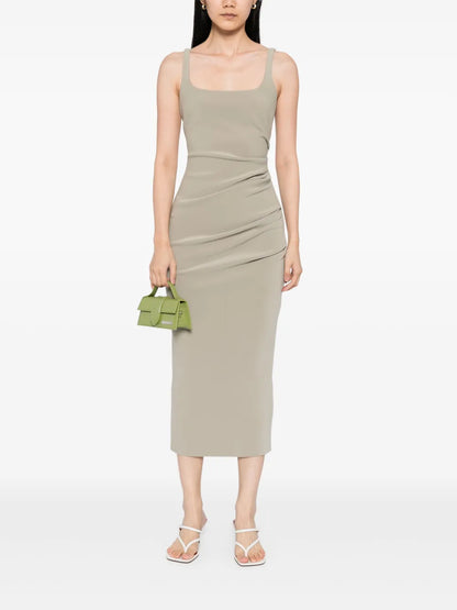 Midi Karina Tuck Dress