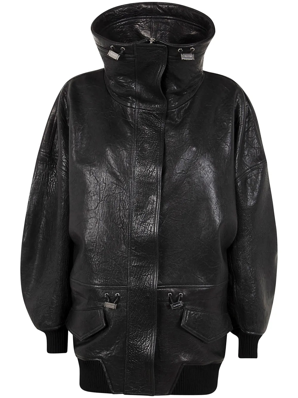 Leather Windbreaker