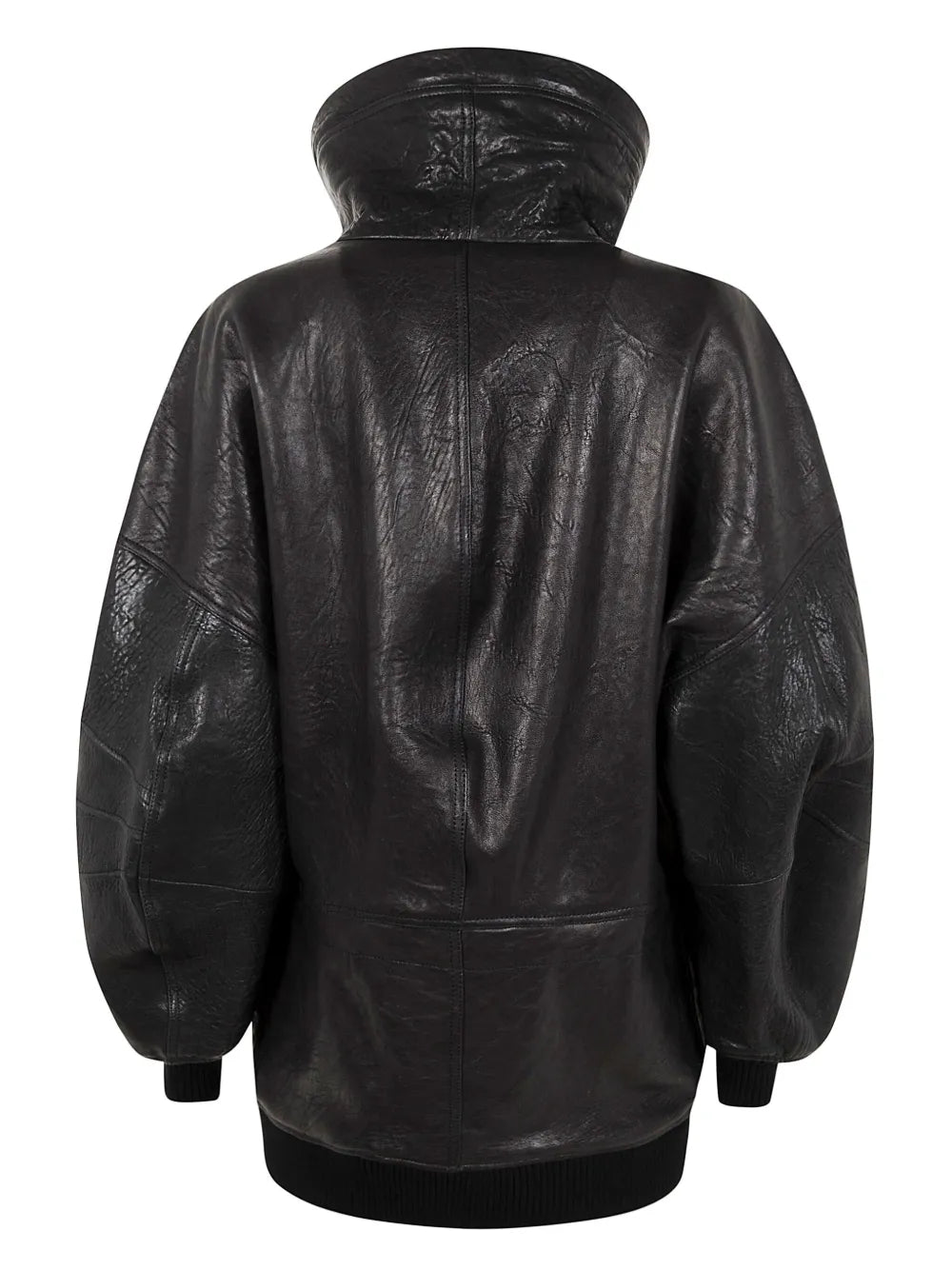 Leather Windbreaker