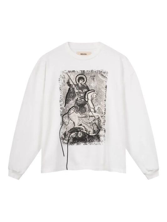 Graphic-Print Sweatshirt