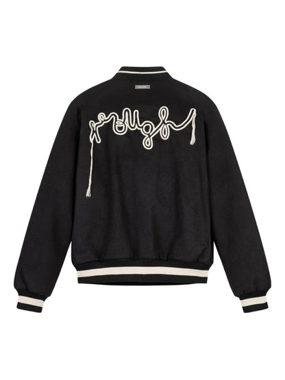 Floral Varsity Jacket