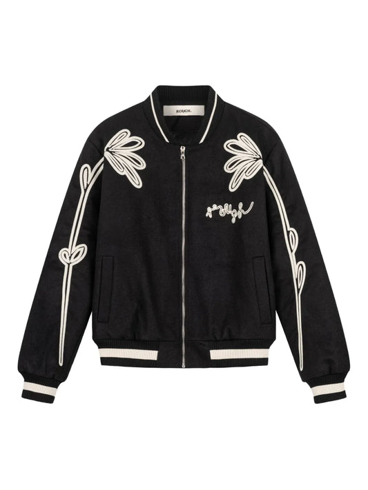 Floral Varsity Jacket