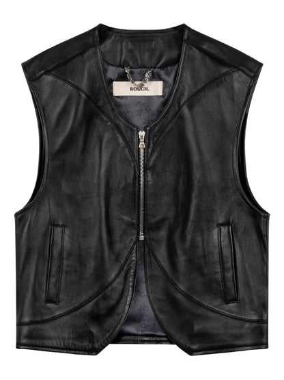 Leather Vest