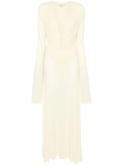 Fine-Knitted Maxi Dress