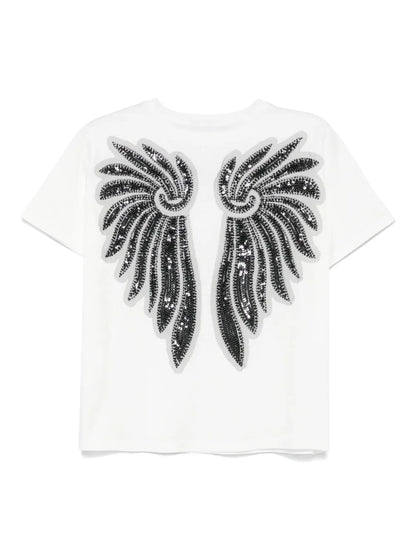 Bead-Embellished T-Shirt