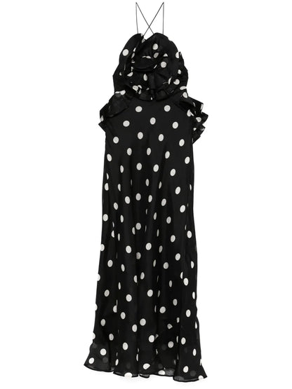 Crush Ruffle Halter Maxi Dress' Dress